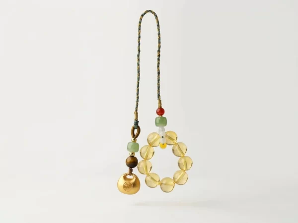 “Bright Future” Lucky Bag Car Charm – Rearview Mirror Hanging Ornament