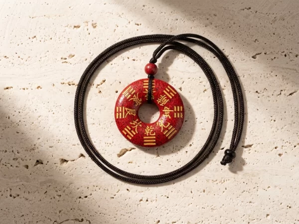 Mountain Spirit Talisman Coin – Peace Pendant